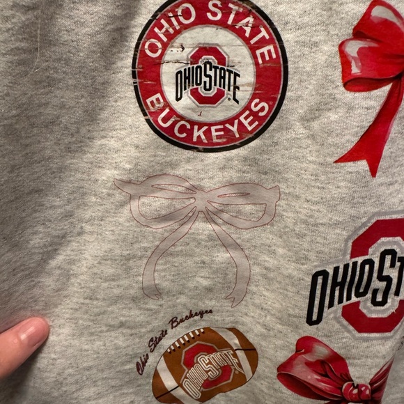 Ohio State Buckeyes Gray Crewneck Women’s Size S - Picture 4 of 7